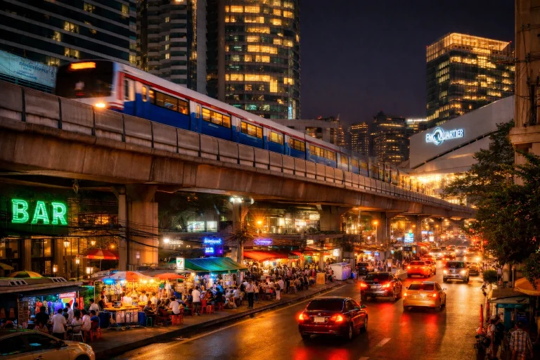 תמונת אווירה של חופשה בבנגקוק